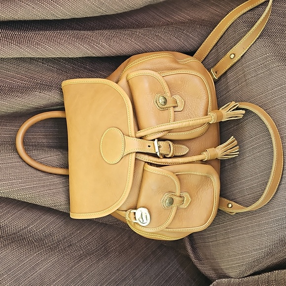 Vintage Dooney and Bourke Canyon Leather Backpack - Picture 1 of 12